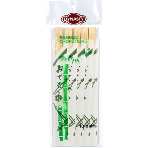 DYNASTY: Chopstick Bamboo, 10 PC