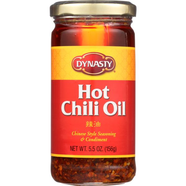 DYNASTY: Hot Chili Oil, 5.5 oz