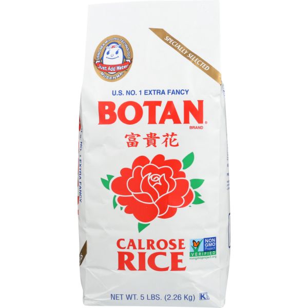 BOTAN: Calrose Rice, 5 lb