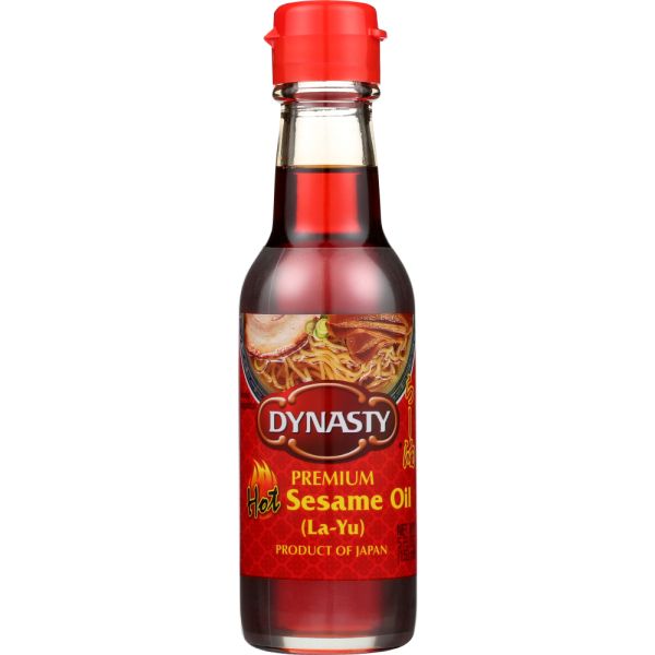 DYNASTY: Oil Sesame Premium Hot, 5 OZ