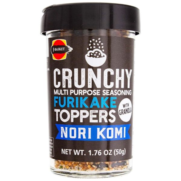 J-BASKET: Crunchy Nori Komi Furikake Toppers, 1.76 oz