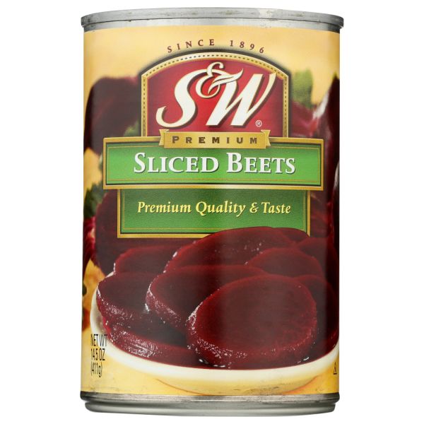 S & W: Sliced Beets, 14.5 oz