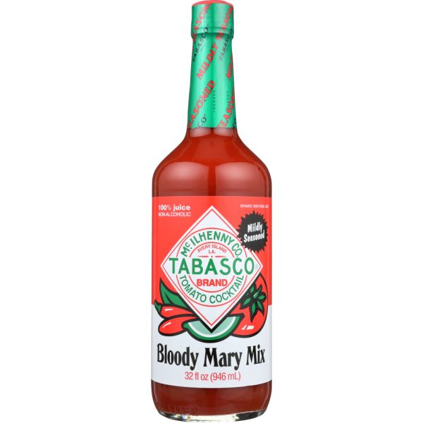 TABASCO: Tomato Cocktail Bloody Mary Mix, 32 oz