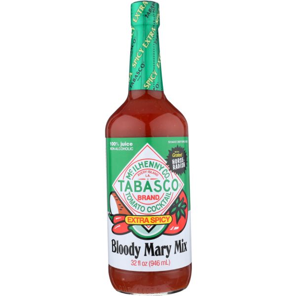 TABASCO: Extra Spicy Bloody Mary Mix, 32 oz