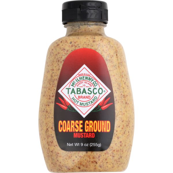 TABASCO: Mustard Ground Coarse, 12 oz