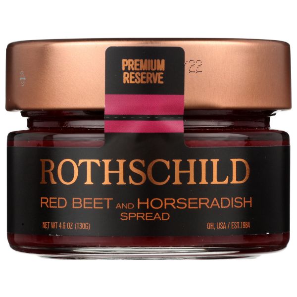 ROTHSCHILD: Red Beet Horseradish Spread, 4.6 oz