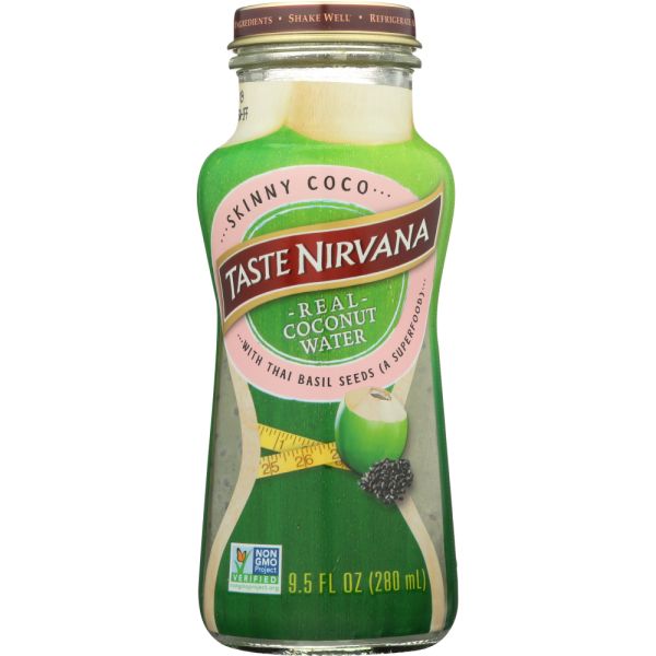 TASTE NIRVANA: Coco Skinny Coconut Water, 9.5 oz