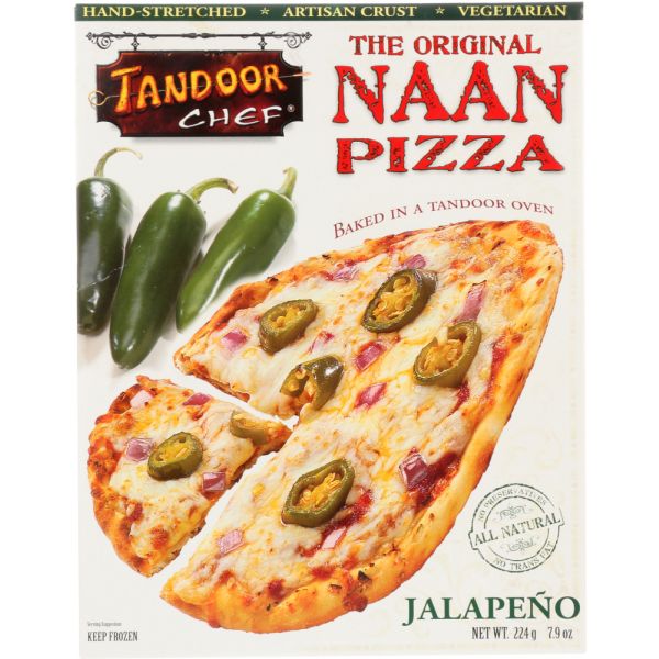 DEEP INDIAN KITCHEN: Jalapeño Naan Pizza, 7.90 oz