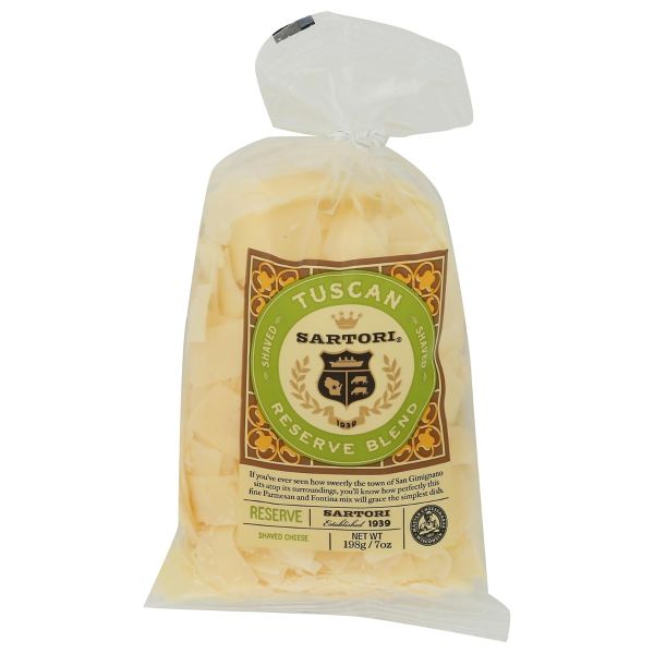 SARTORI: Tuscan Blend Shaved Cheese, 7 oz