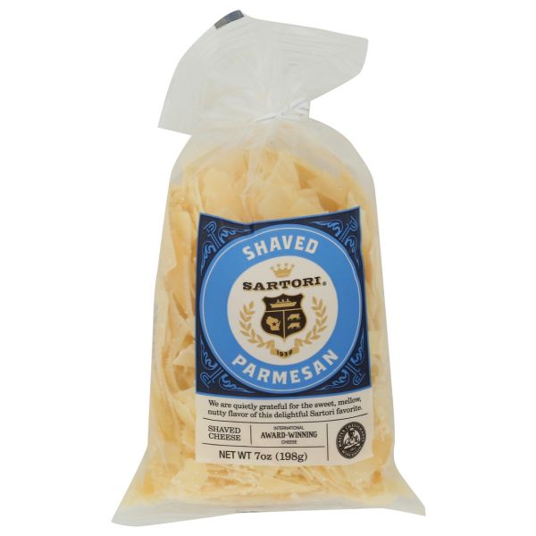 SARTORI: Classic Parmesan Cheese Shaved, 7 oz