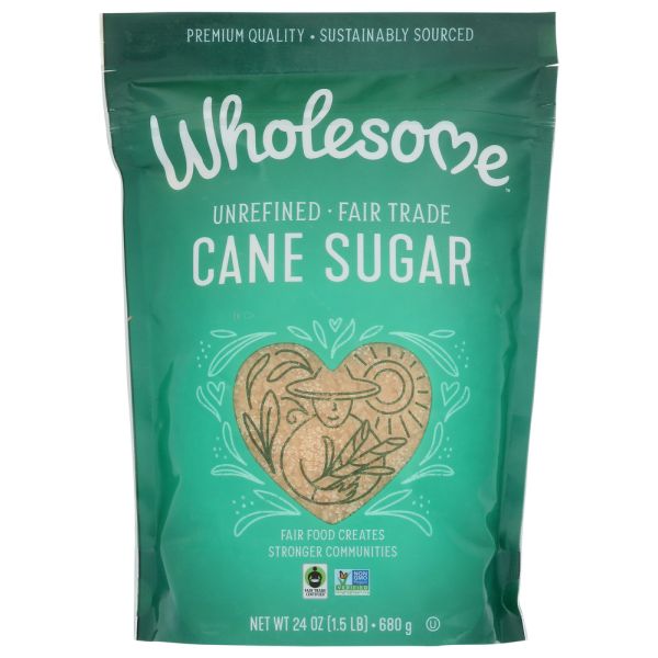 WHOLESOME: Natural Cane Sugar, 24 oz