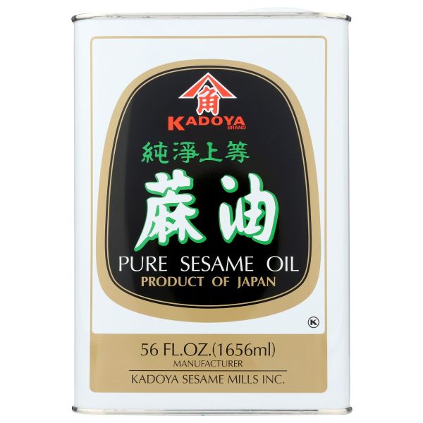 KADOYA: Pure Sesame Oil, 56 fo