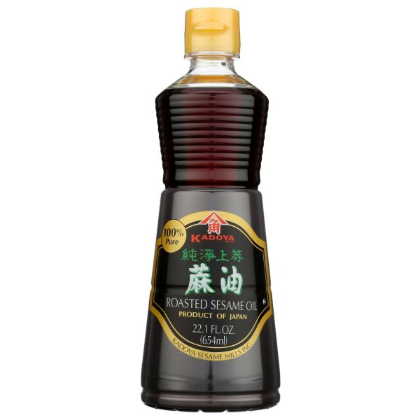 KADOYA: Roasted Sesame Oil, 22.1 fo