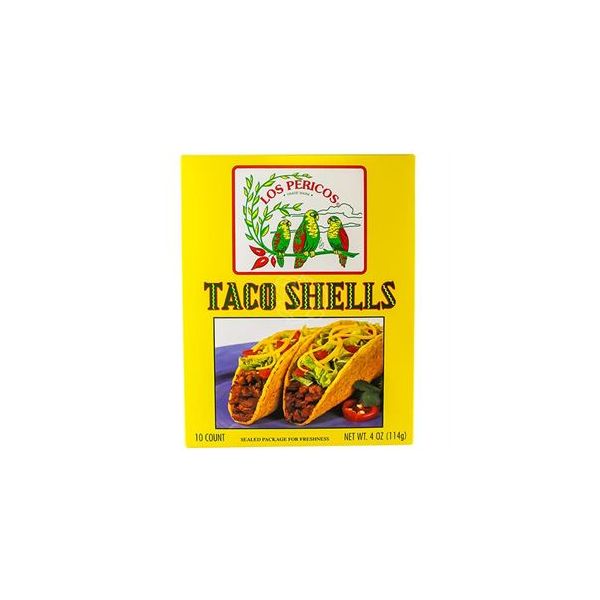 LOS PERICOS: Shells Taco, 4 oz