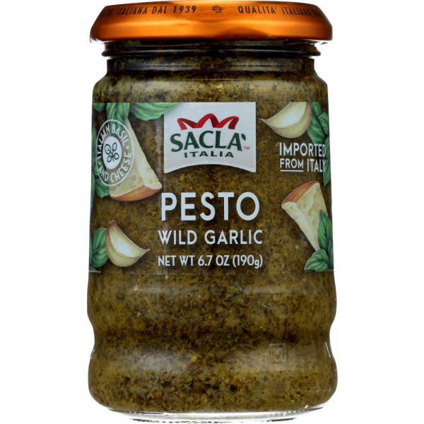 SACLA: Pesto Wild Garlic, 6.7 OZ