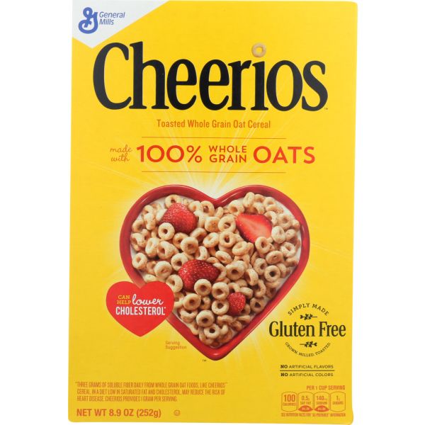 GENERAL MILLS: Cheerios Toasted Whole Grain Oat Cereal, 8.9 oz