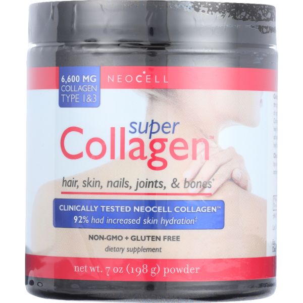 NEOCELL: Super Collagen Type 1 and 3 Powder 6600 mg, 7 oz