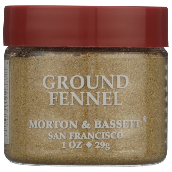 MORTON & BASSETT: Ground Fennel Seasoning, 1 oz