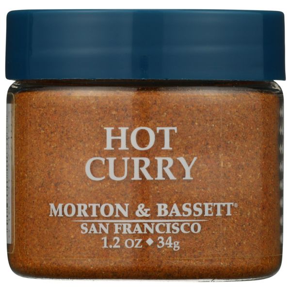 MORTON & BASSETT:  Hot Curry Seasoning, 1.2 oz