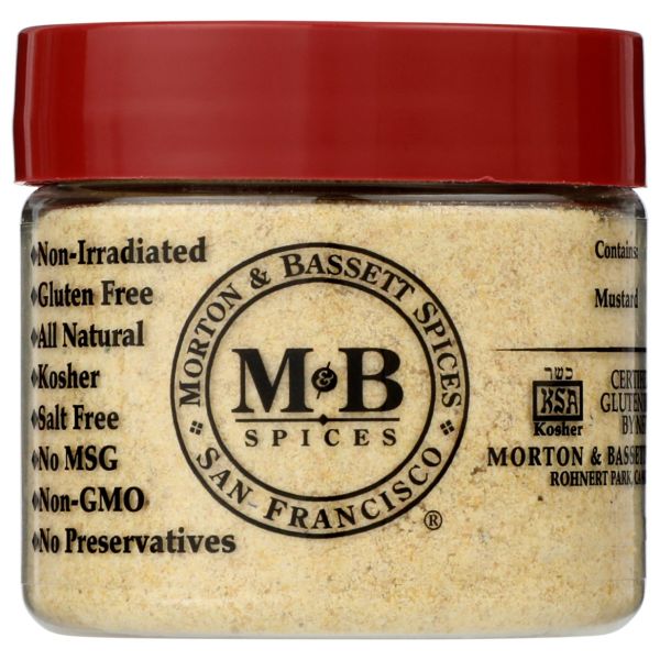 MORTON & BASSETT: Ground Yellow Mustard, 1.2 oz