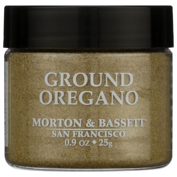 MORTON & BASSETT: Ground Oregano Seasoning, 0.9 oz