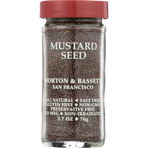 MORTON & BASSETT: Brown Mustard Seed, 2.7 oz