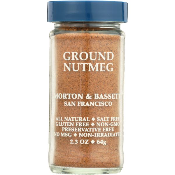 MORTON & BASSETT: Ground Nutmeg, 2.3 oz