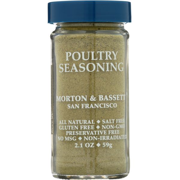 MORTON & BASSETT: Poultry Seasoning, 2.1 oz