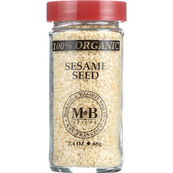 MORTON & BASSETT: Organic Sesame Seed, 2.4 Oz