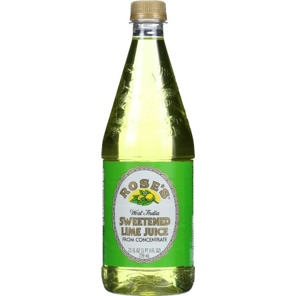 ROSES: Sweetened Lime Juice, 25 oz