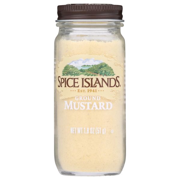 SPICE ISLANDS: Ground Mustard, 1.8 oz