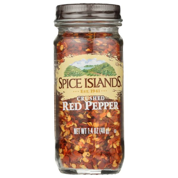 SPICE ISLAND: Seasoning Red Peppr Crshd, 1.4 oz