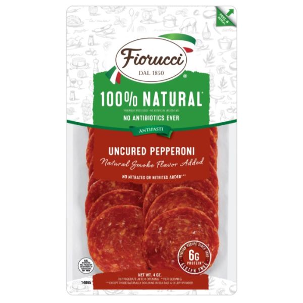 FIORUCCI: Pepperoni Sliced, 4 oz