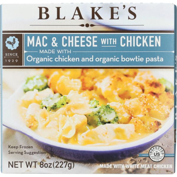 BLAKES: Mac and Cheese with Chicken, 8 oz