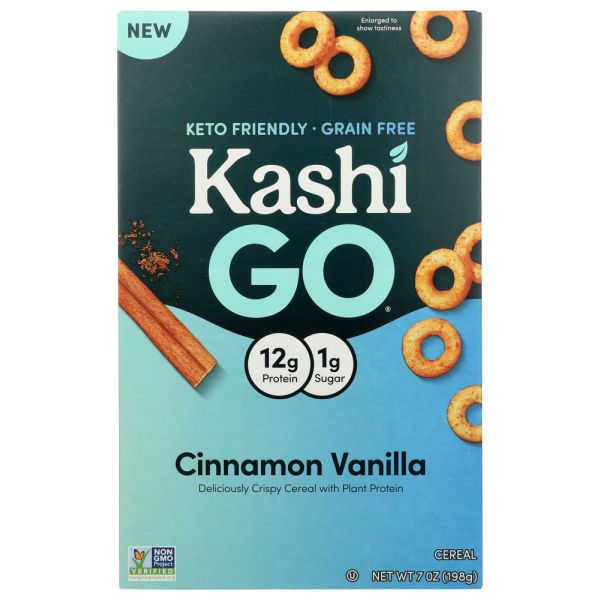 KASHI GO: Cereal Protein Cinn Vanll, 7 oz