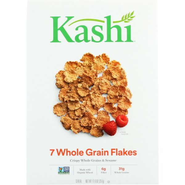 KASHI: 7 Whole Grain Flakes Cereal, 12.6 oz