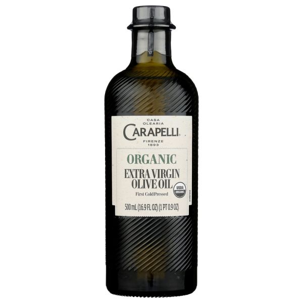 CARAPELLI: Extra Virgin Olive Oil Organic, 500 ml