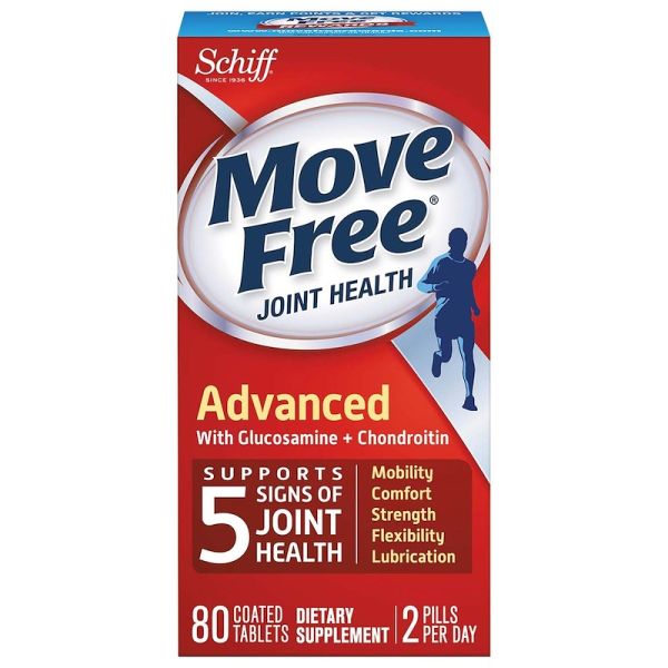 SCHIFF BIO FOODS: Move Free Advanced Joint Health, 80 tb
