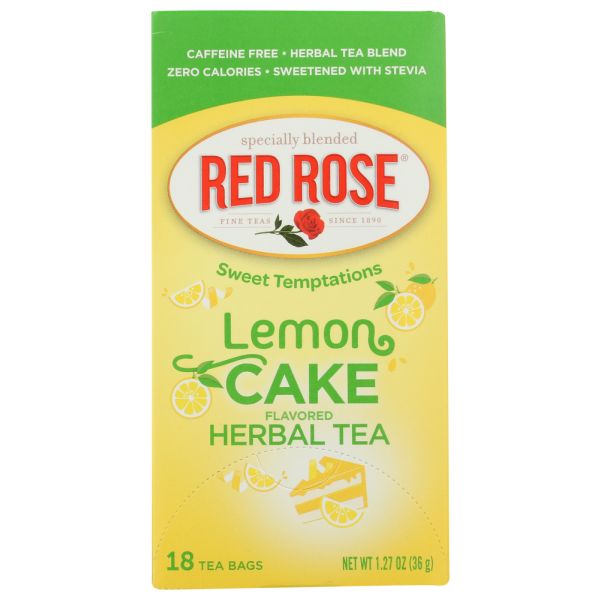 RED ROSE: Tea Lemon Cake, 18 bg