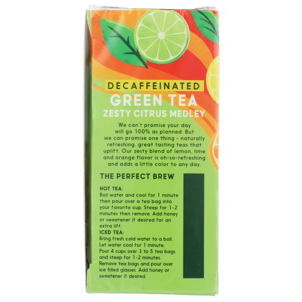 SALADA: Tea Green Citrus Medley Decaffeinated, 20 bg