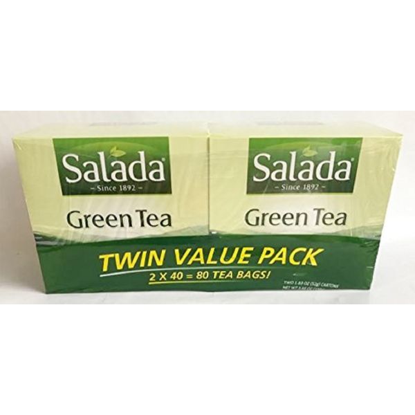 SALADA: Tea Green Pure Twin Pack, 80 ct