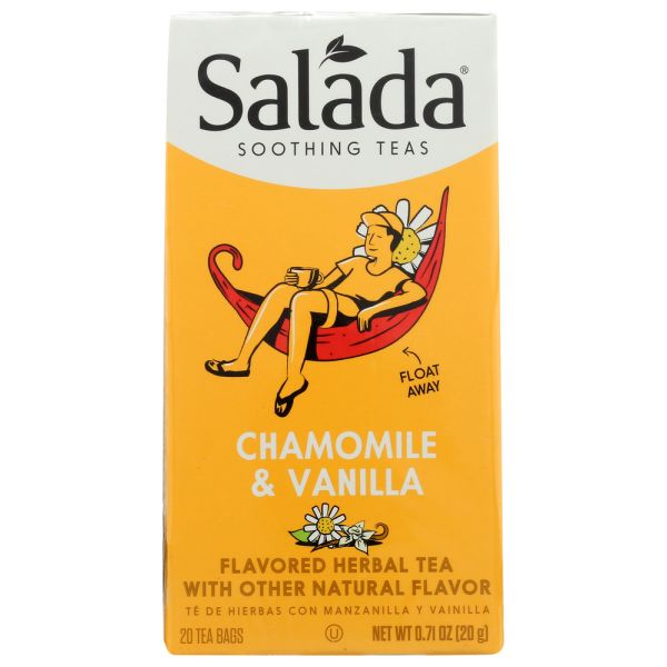 SALADA: Chamomile And Vanilla Flavored Herbal Tea, 20 bg