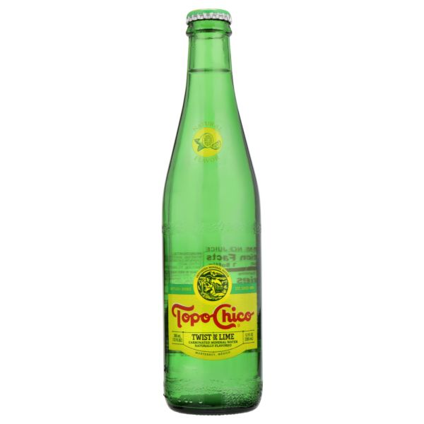 TOPO CHICO: Mineral Water Twist Of Lime, 12 fo
