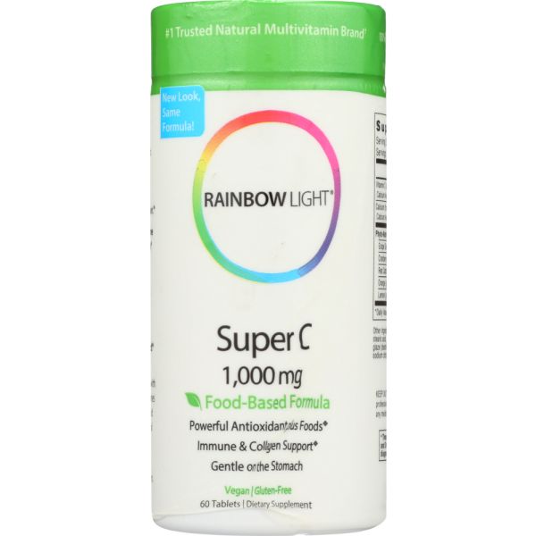 RAINBOW LIGHT: Super C 1000 mg, 60 tb