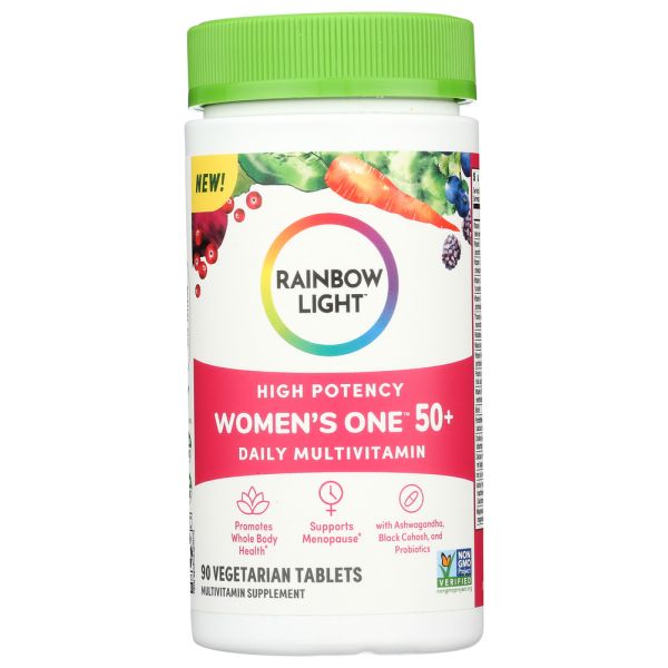 RAINBOW LIGHT: Women Multivitamin 50+, 90 TB