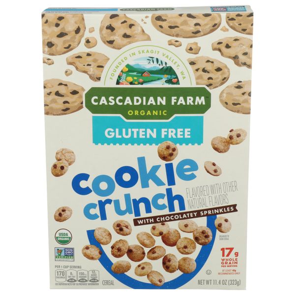 CASCADIAN FARM: Organic Cookie Crunch Cereal, 11.4 oz