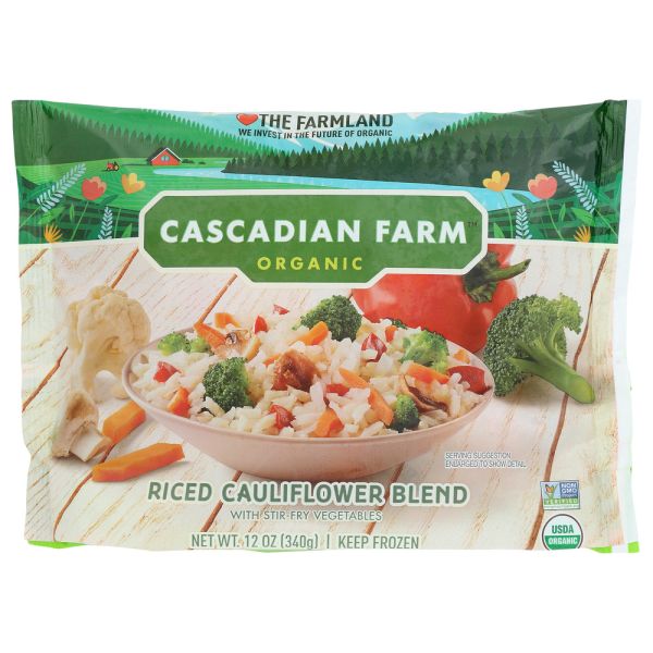 CASCADIAN FARMS: Cauliflower Stir Fry Veggies Organic, 12 oz