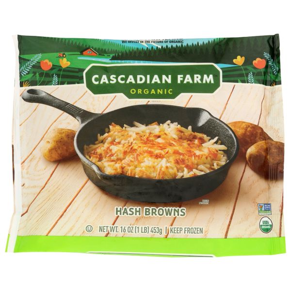 CASCADIAN FARMS: Hashbrowns Potato, 16 oz