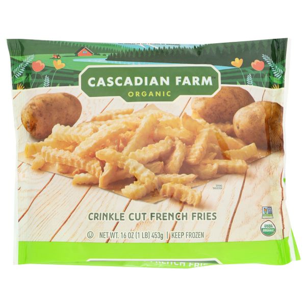 CASCADIAN FARMS: Crinkle Cut French Fries, 16 oz