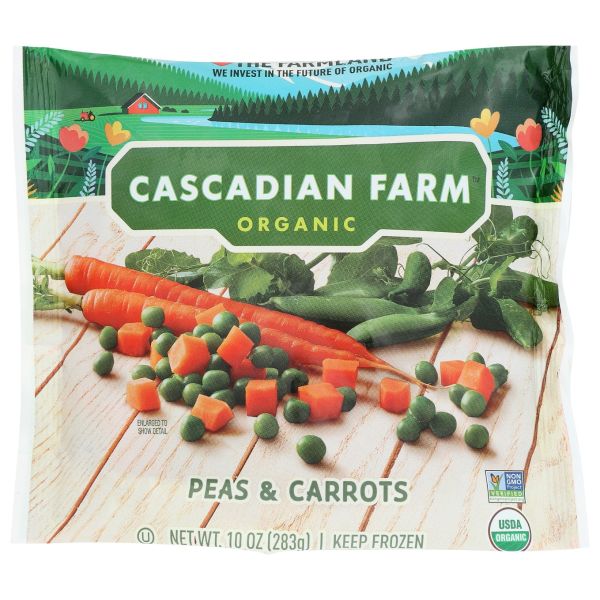 CASCADIAN FARMS: Peas & Carrots, 10 oz